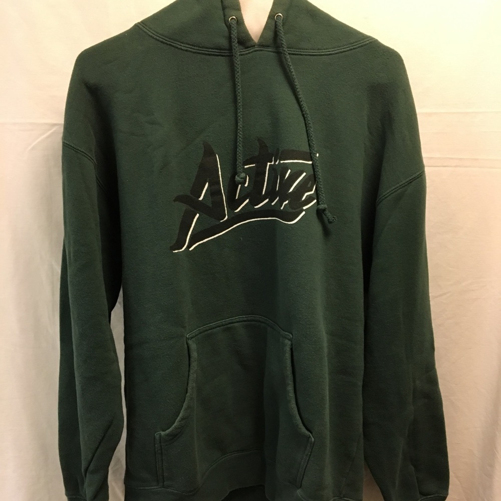 Green Pullover Active Sweatshirt